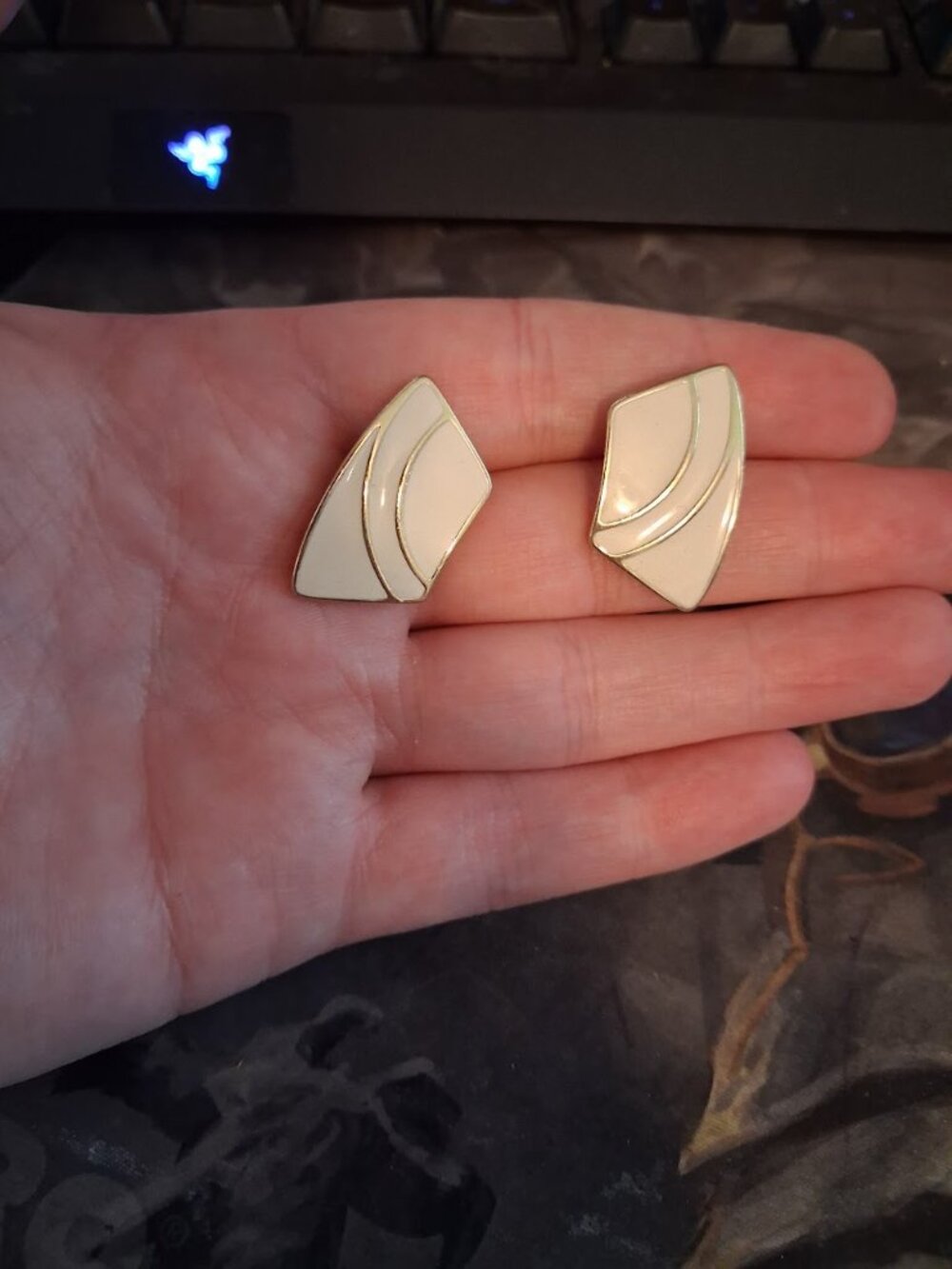 Vintage Trifari stud earrings